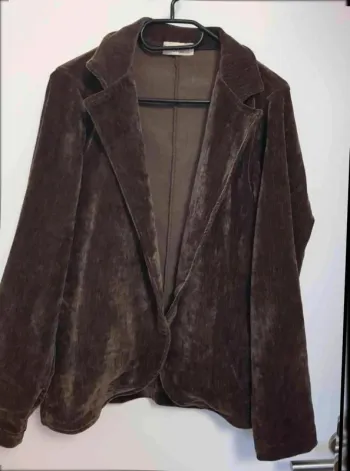 Blazer  ouvert velour taille 38  40