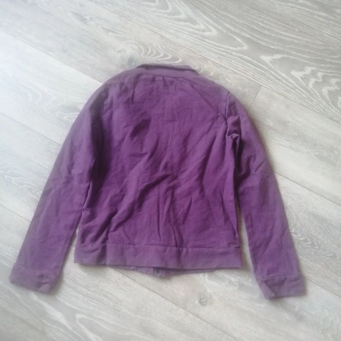 Veste Sweat zippée violette Taille 12 ans "Dynam Girl" 🌸 - photo numéro 3