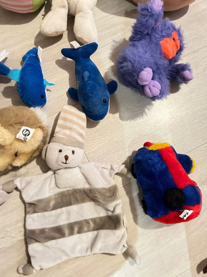 Lot de 15 peluches pour enfant - photo numéro 3