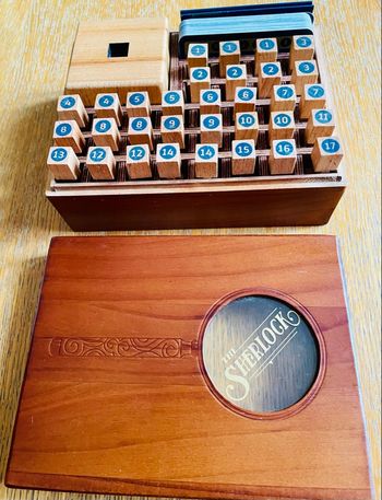 Jeu The Sherlock - casse tête en bois