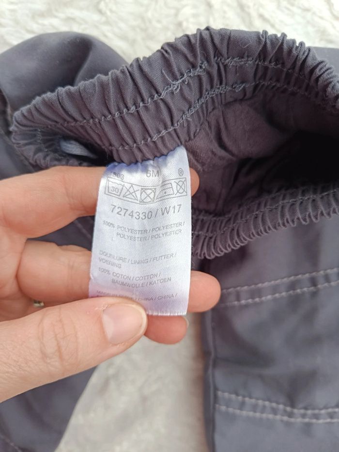 Ensemble (tee shirt manches longues+pantalon confortable) Garçon 6 mois Little king Chien - photo numéro 10