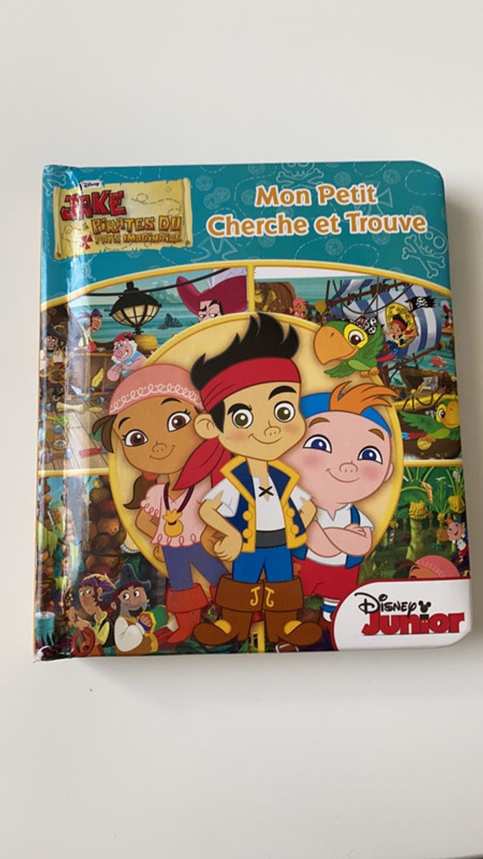 Mon petit cherche et trouve Jake le pirate du pays imaginaire - Disney junior