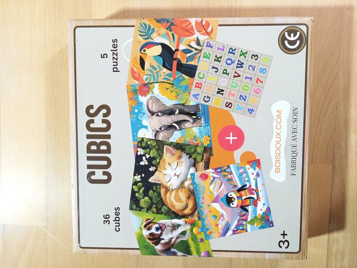 Cubes / puzzle en bois - photo numéro 10