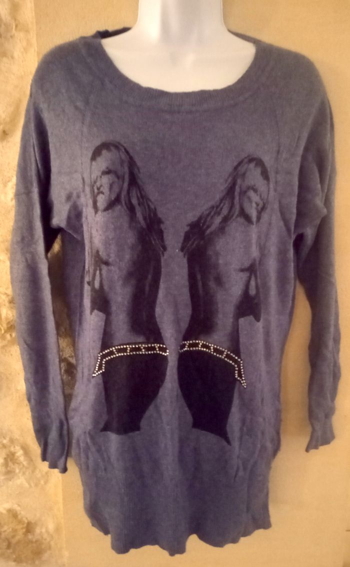 Pull long et moulant - photo numéro 2