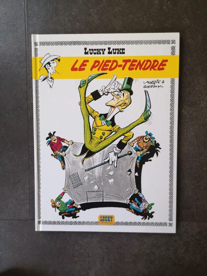 BD Lucky Luke Le pied-tendre