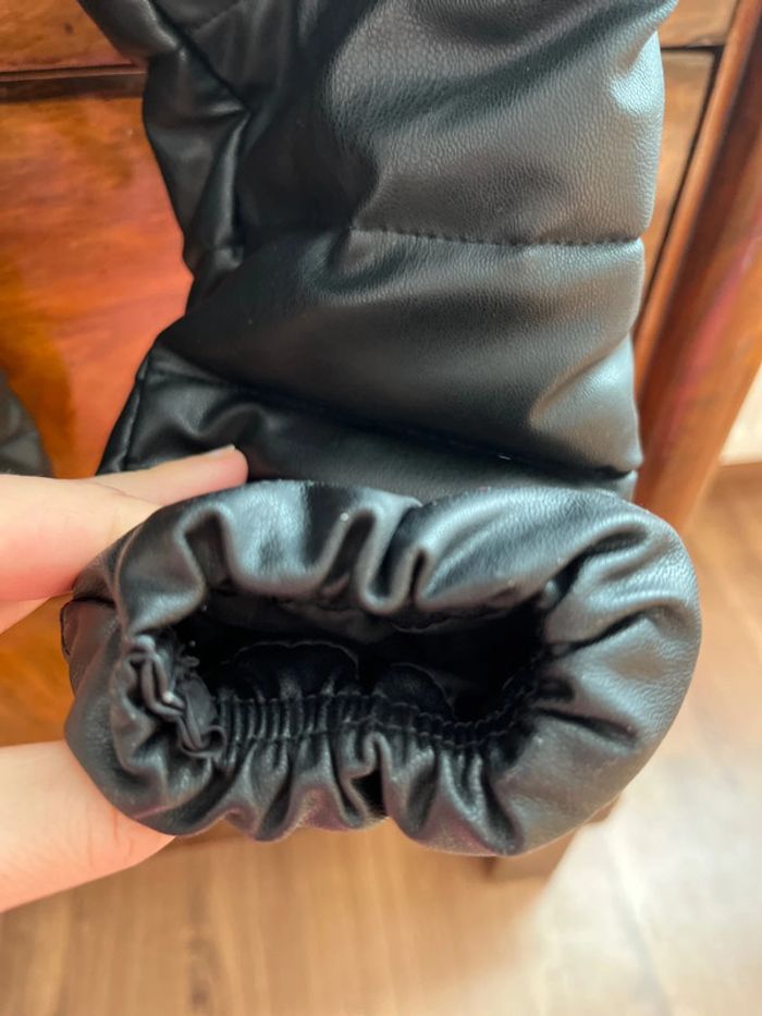 Manteau doudoune simili cuir S Jennyfer - photo numéro 8