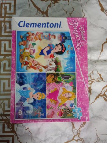 Puzzle disney princess 3x48 pieces