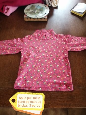 Sous pull de marque biloba