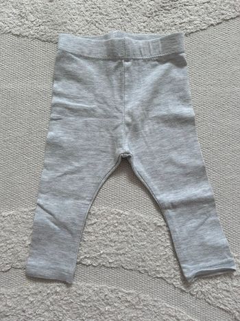 Legging fin gris clair