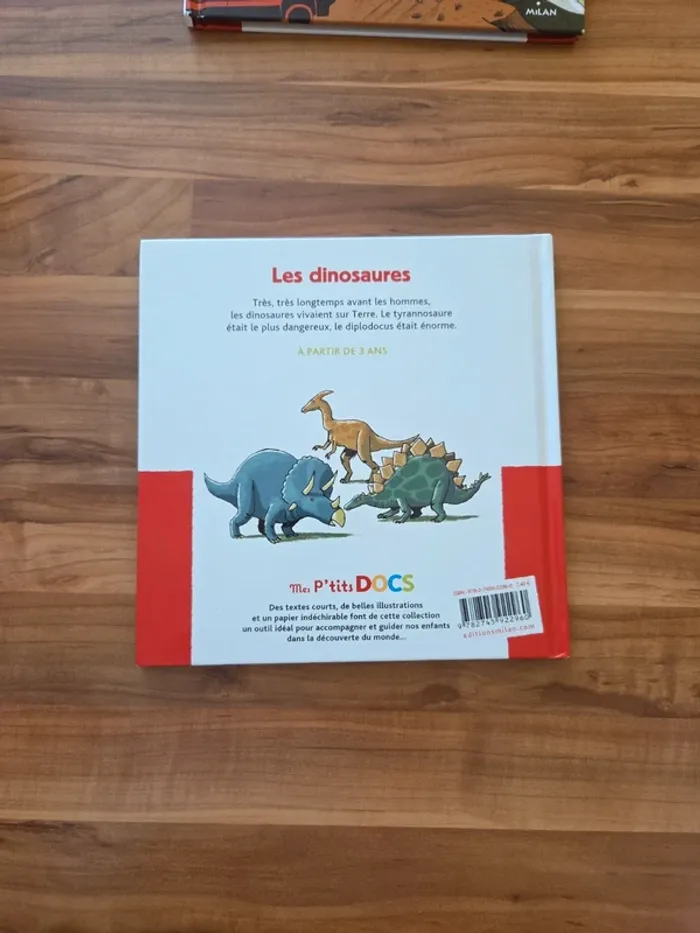 Livre Mes p'tit docs les dinosaures - photo numéro 2