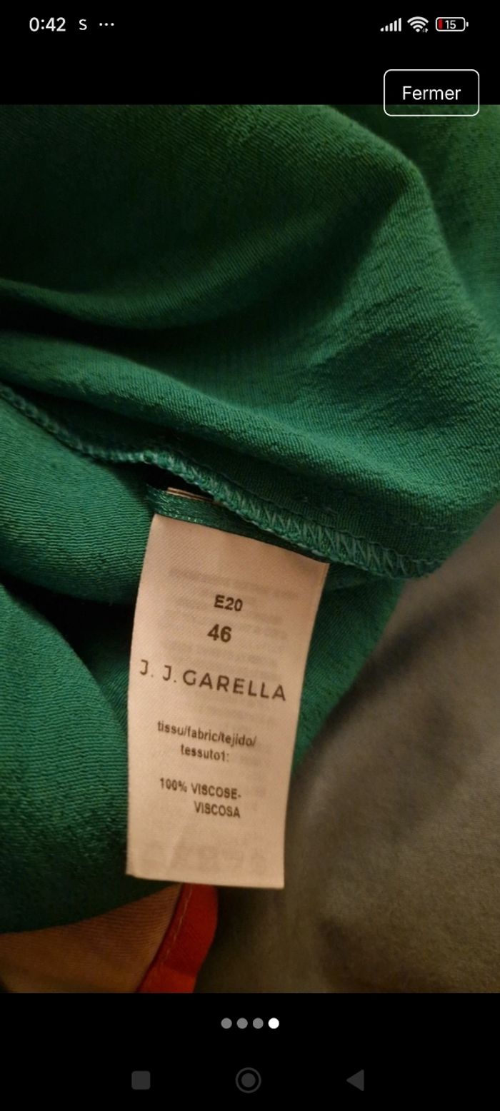 Blouse verte - photo numéro 4