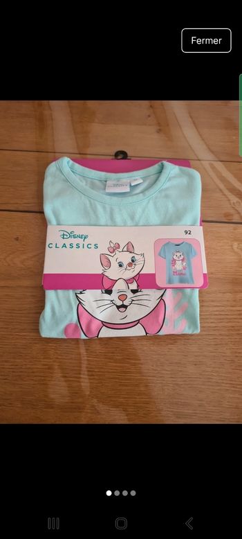 Tshirt Marie aristochat neuf