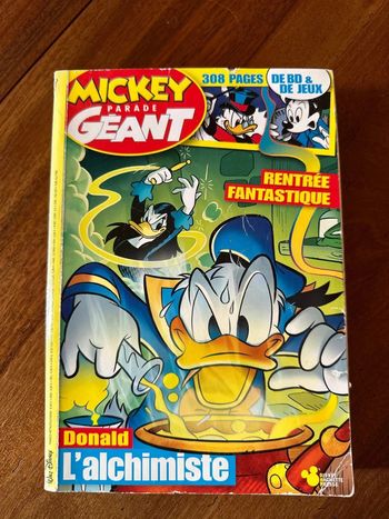 BD Mickey, parade géant, Donald l’alchimiste, 354