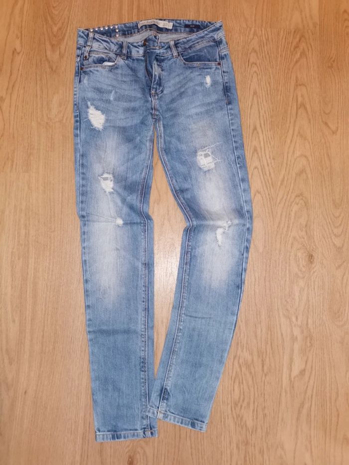 Jean slim Zara bleu