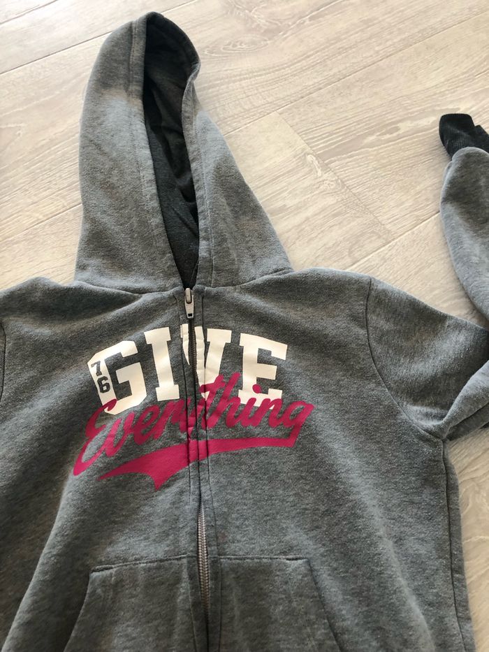 Veste grise 10 ans - photo numéro 3