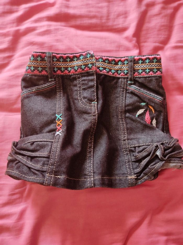 jupe en jean fille