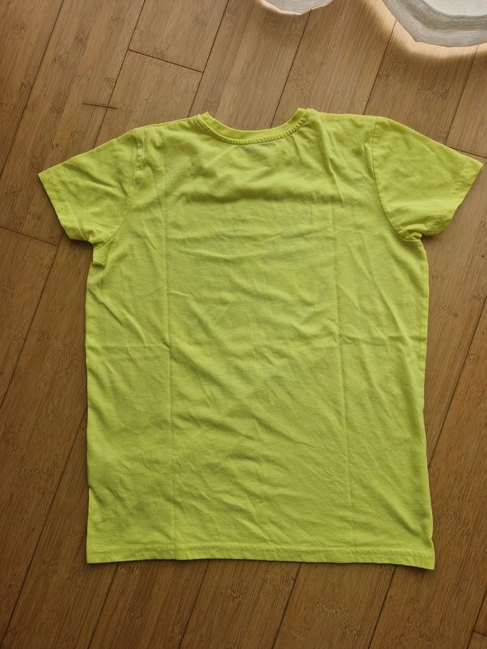 T-shirt été garçon jaune fluo 12/13 ans Primark - photo numéro 5