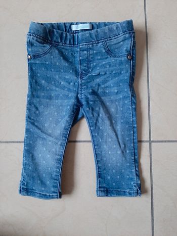Jean fille 6 mois