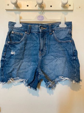 Short en Jean Taille Haute