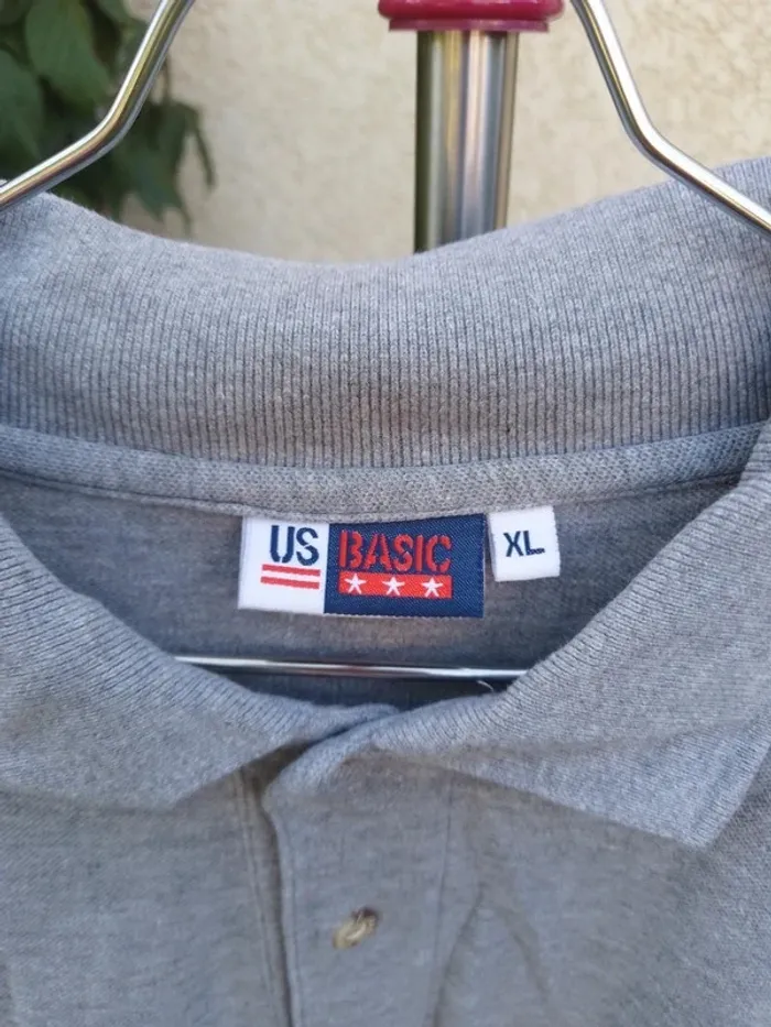 👕 polo US basic taille XL - 95% coton et 5% viscose( mesure dans l'annonce) - photo numéro 4