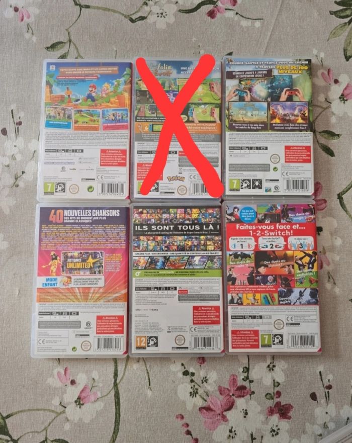 Boîte VIDE Nintendo Switch