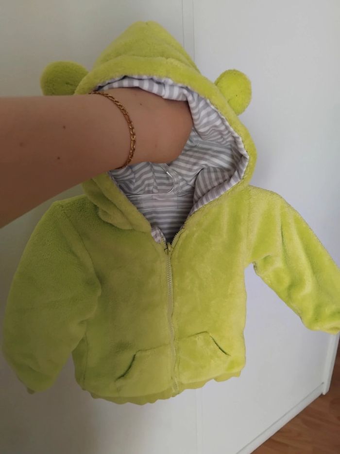 Veste ou gilet mixte double façade 6/9mois - photo numéro 4