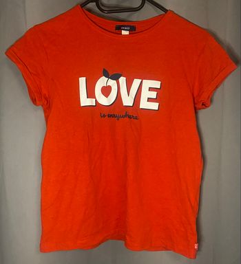 Tee-shirt »Okaïdi »rouge et blanc 