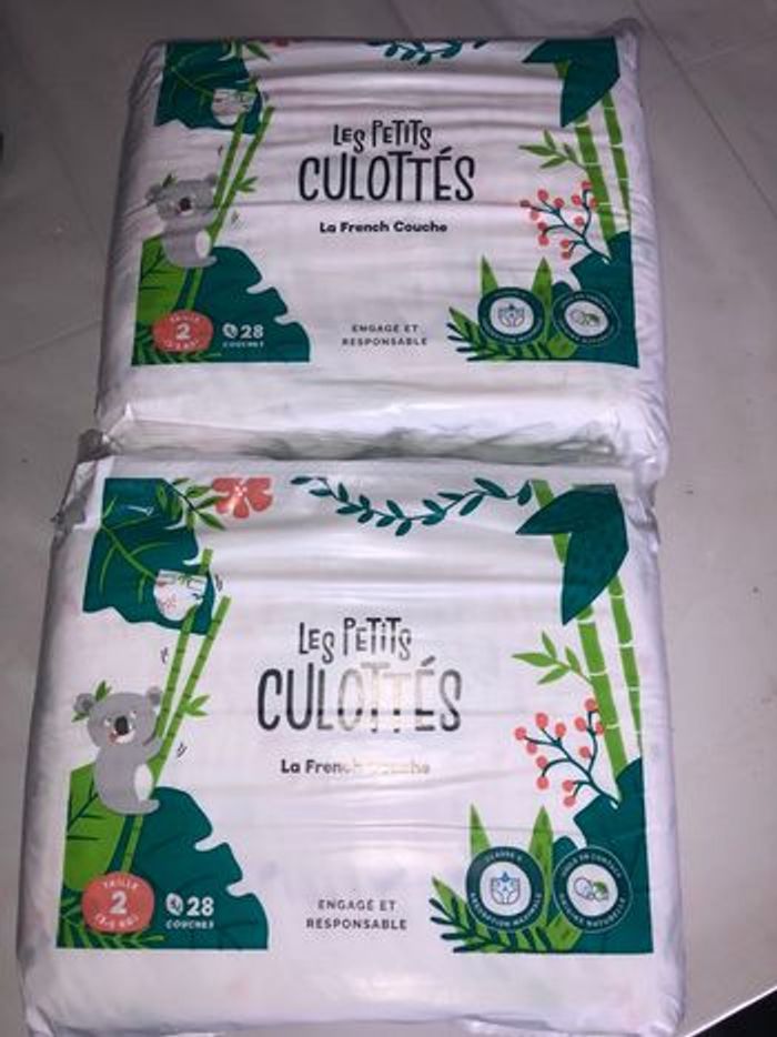 Couches les petits culottés taille 2 le lot - photo numéro 2