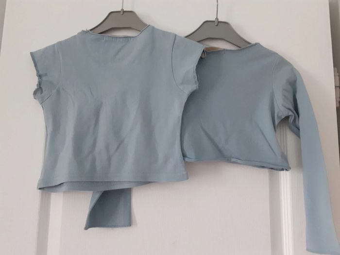 Ensemble Tee-shirt et gilet fille 6 ans - photo numéro 2