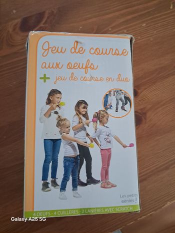 Jeux course aux oeufs