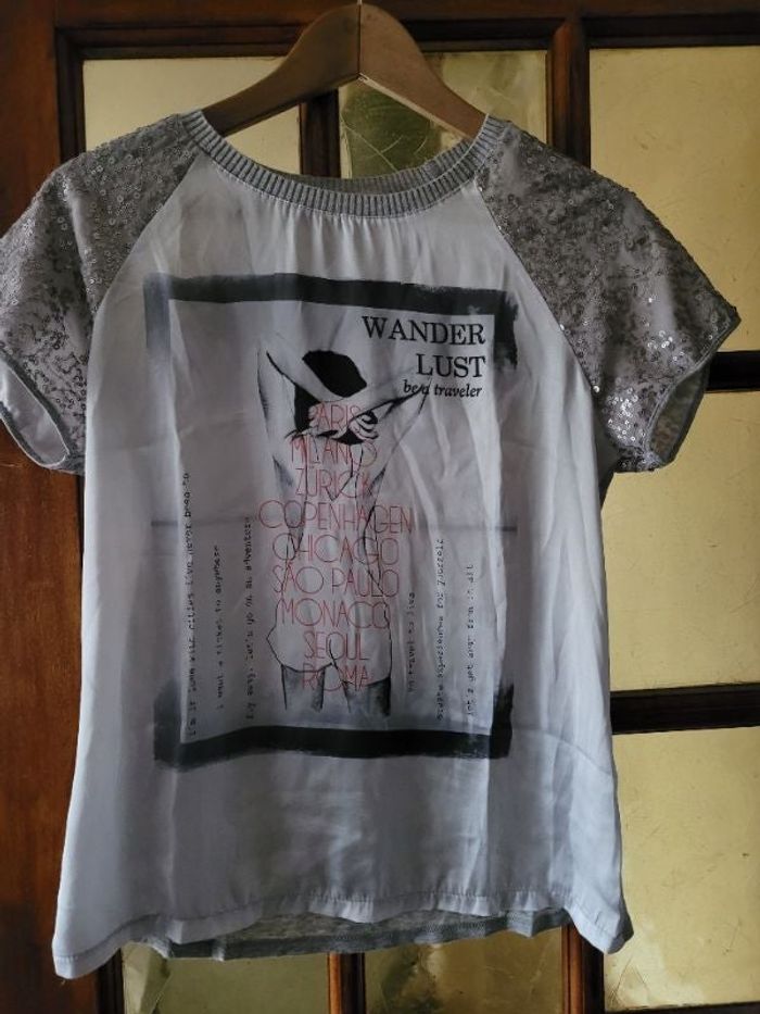 T-shirt aisselke à aisselle 48 cm Promod