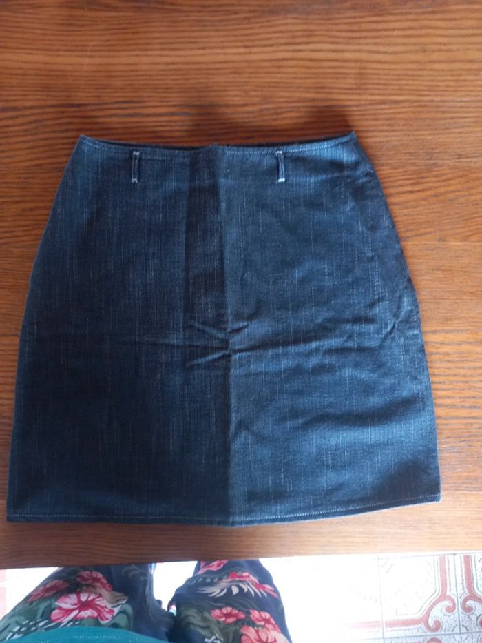 💝 -50% Jupe courte couleur jeans