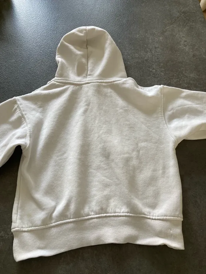 Pull capuche fille Zara 6 ans - photo numéro 3