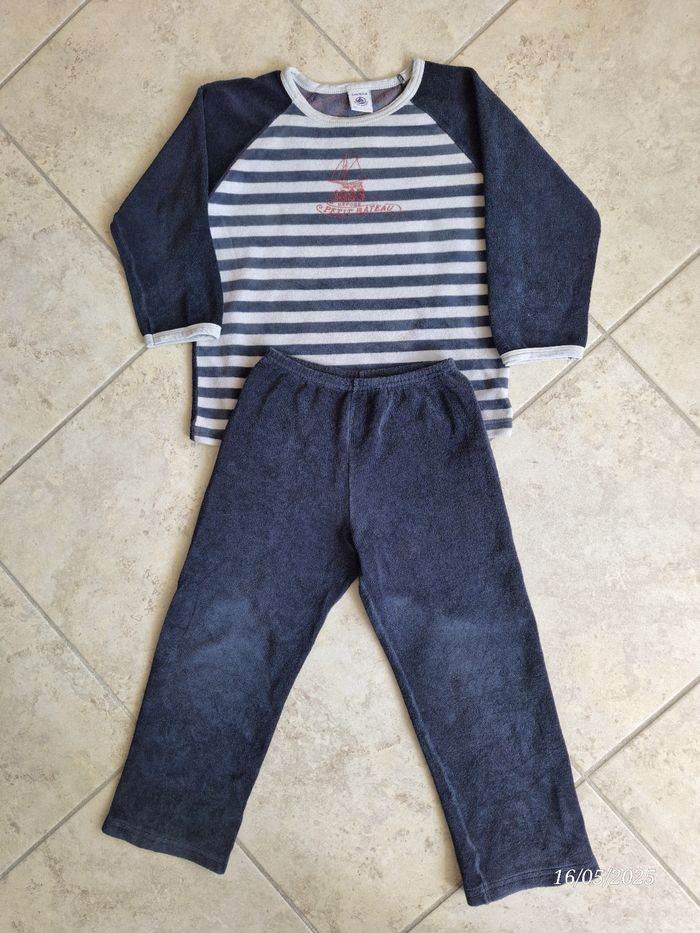 2 pyjamas chauds Petit Bateau 4 ans - photo numéro 6