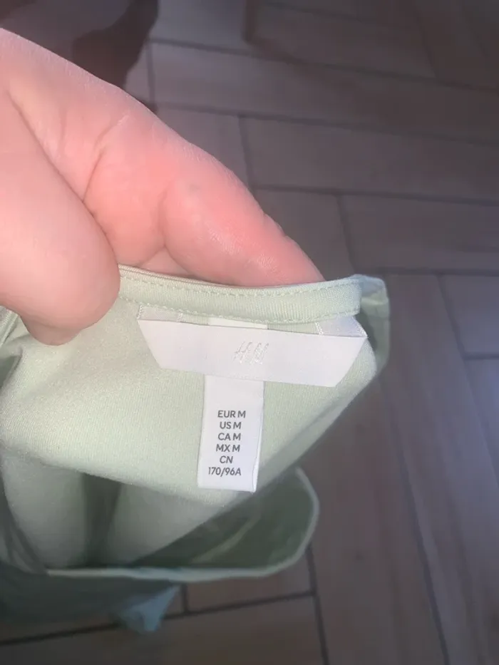 Pull vert anise - photo numéro 3