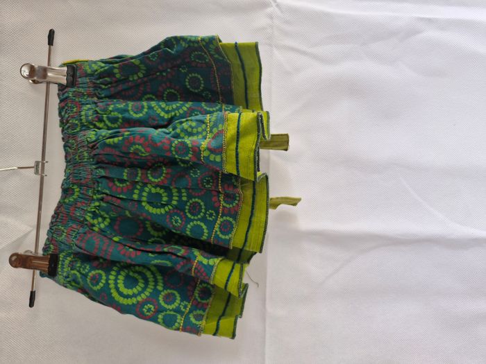 Jupe fille 6 mois Sans marque Vert - photo numéro 3