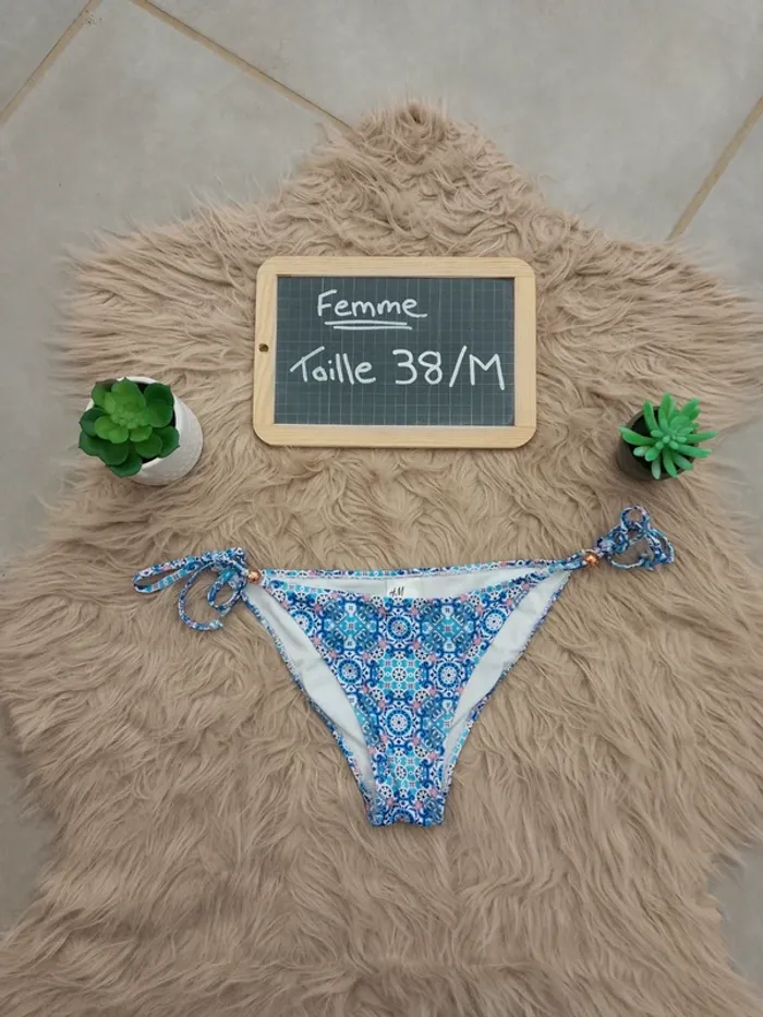 Bas de bikini taille 38