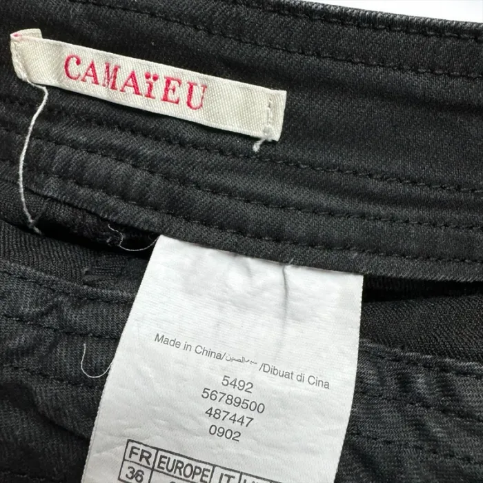 Jupe courte enduit Camaïeu - photo numéro 4