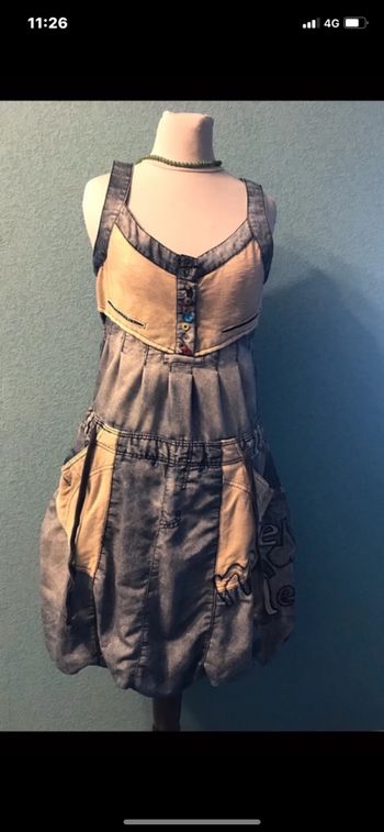 Robe jean desigual t 38