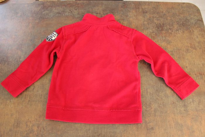 Pull polaire rouge garçon 6 ans Orchestra - photo numéro 3