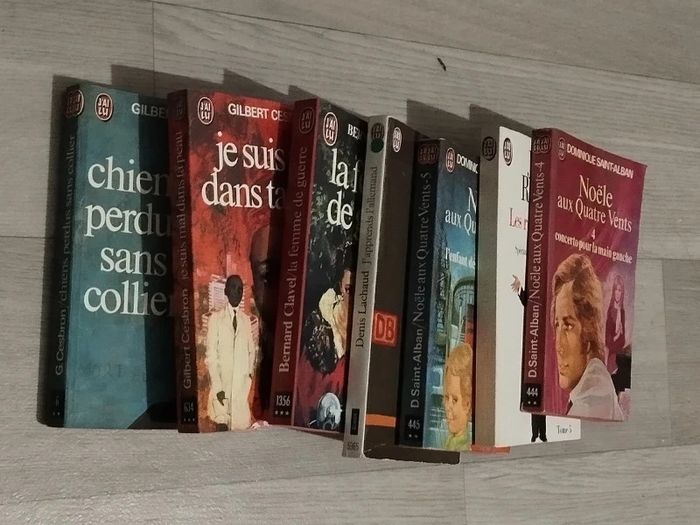 Lot de 7 romans en très bons états L082  7580057331 - photo numéro 2