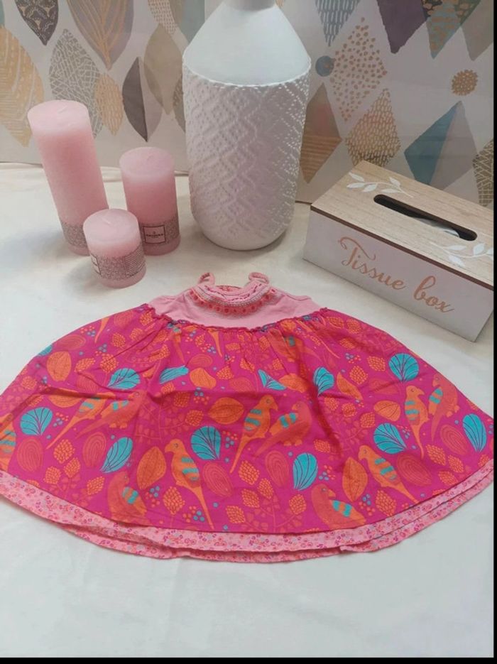 Robe à fines bretelles neuve Vertbaudet 9 mois
