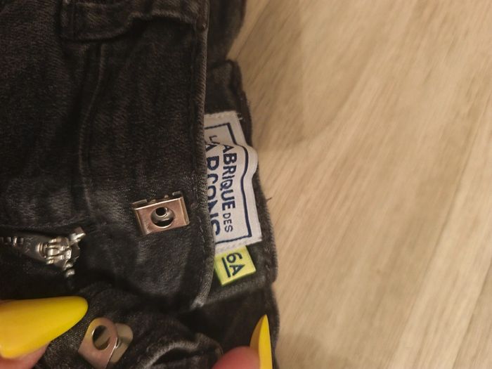 Jean noir marque la fabrique des garçons taille 6 ans - photo numéro 3
