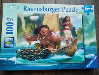 Puzzle enfants, Vaiana, Disney, 6 ans et plus, Ravensburger, TBE 