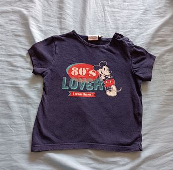 T-shirt manches courtes taille 18 mois