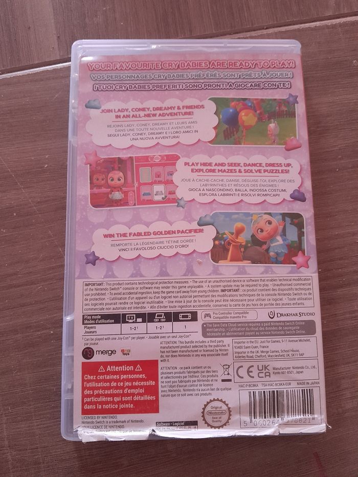 Jeux Switch babies cry - photo numéro 2