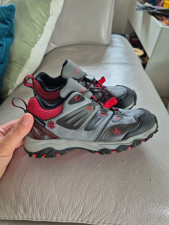 Chaussures randonnées garçon Wanabee 30
