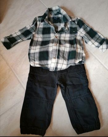 Ensemble chic bébé garçon 9 mois neuf