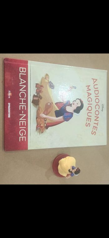 Numero07 des audiocontes Magiques Altaya disney deagostini livre et figurine audio conte compte