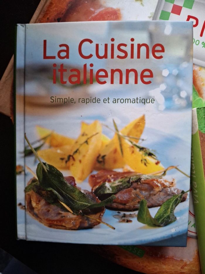 Lot de 3 livres de cuisine italienne - photo numéro 3